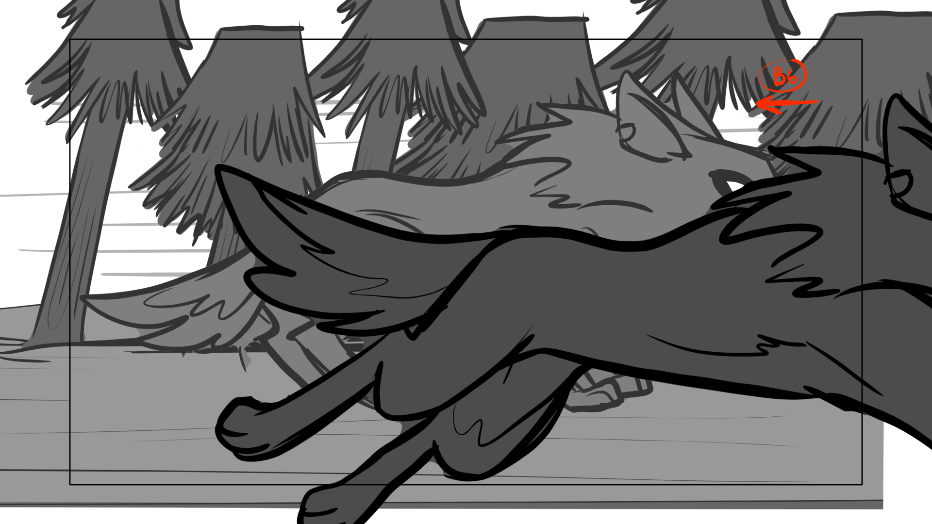 Venom Wars — Escena 8, panel 6, storyboard by Melissa Ballesteros